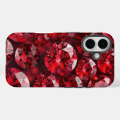 Rote Rubine iPhone / iPad Hülle (Rückseite (Horizontal))