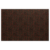 Rote Runenbriefe auf dunklem (simuliertem) Leder Stoff (Yard (91,4 cm))