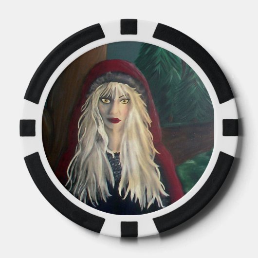Rote Ryder Poker Chips (Vorderseite)