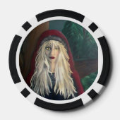 Rote Ryder Poker Chips (Rückseite)