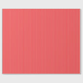 Rote Salsa gestreifte Farbwrapping-Papier Geschenkpapier (Flach)