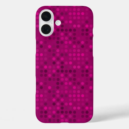 rote Samt-Pflaumengestricke Case-Mate iPhone Hülle (Rückseite)
