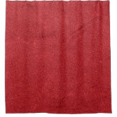 Rote Samtfarbe modern Duschvorhang (Vorderseite)