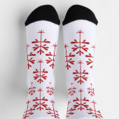 Rote Sapling Socken (Oben)