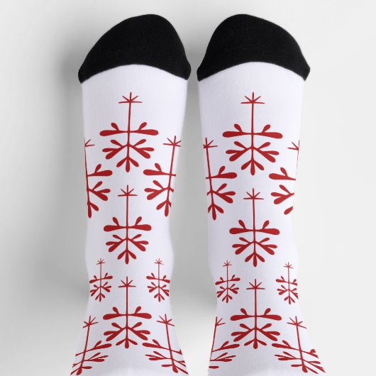 Rote Sapling Socken (Oben)