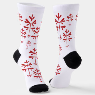 Rote Sapling Socken