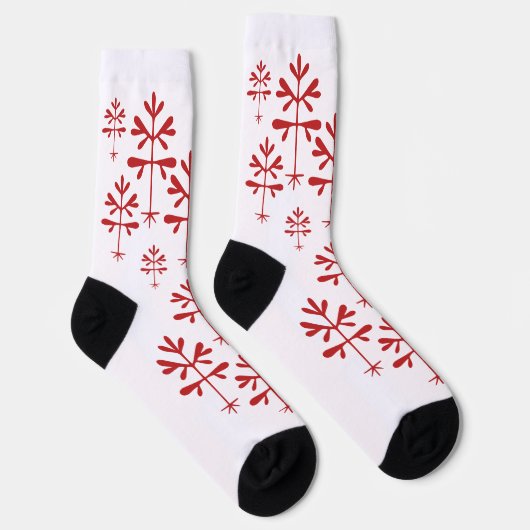 Rote Sapling Socken (Rechts)