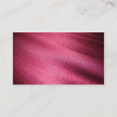Rote Satin-Seide Visitenkarte (Rückseite)