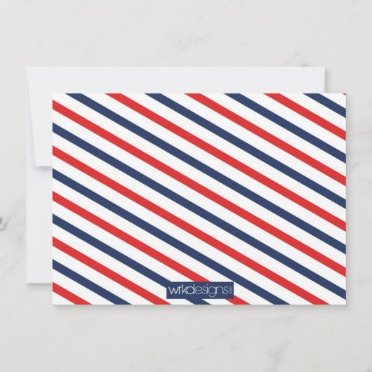 Rote Save the Date Postdienstsammlung (Rückseite)