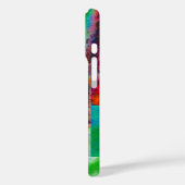 ROTE SCHALTFLÄCHE IN GRÜN Case-Mate iPhone HÜLLE (Rückseite / Links)