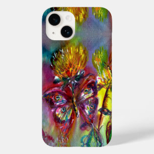 ROTE SCHALTFLÄDEN AUF GELBEN THISTEN, BLUE SKY Flo Case-Mate iPhone Hülle