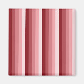 Rote Schattenstreifen Magnet (Vorne)
