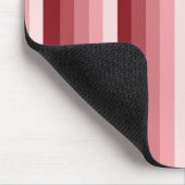 Rote Schattenstreifen Mousepad (Ecke)