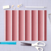 Rote Schattenstreifen Seidenpapier (Handwerk)