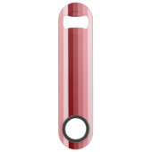 Rote Schattenstreifen Speed Flaschenöffner (Rückseite)