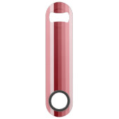 Rote Schattenstreifen Speed Flaschenöffner (Vorderseite)