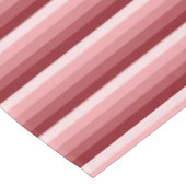 Rote Schattenstreifen Tischdecke (Schrägansicht)