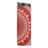 Rote Schattierungen Thermosbecher (Nach rechts gedreht)