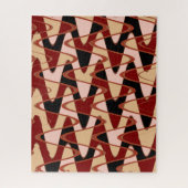 Rote Scheune abstrakte 4, 2015 (Foto) | SVP-Bilder Puzzle (Vertikal)