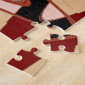 Rote Scheune abstrakte 4, 2015 (Foto) | SVP-Bilder Puzzle (Seite)