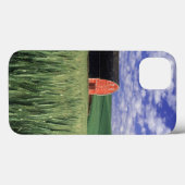 Rote Scheune auf Weizen- und Gerstenfeld in Whitma Case-Mate iPhone Hülle (Rückseite (Horizontal))