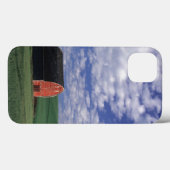 Rote Scheune auf Weizen- und Gerstenfeld in Whitma Case-Mate iPhone Hülle (Rückseite (Horizontal))