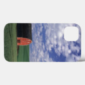 Rote Scheune auf Weizen- und Gerstenfeld in Whitma Case-Mate iPhone Hülle (Rückseite (Horizontal))