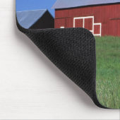 Rote Scheune in Latah County, Idaho-Staat Mousepad (Ecke)