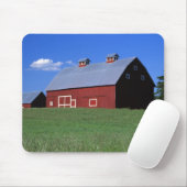Rote Scheune in Latah County, Idaho-Staat Mousepad (Mit Mouse)