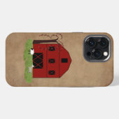 Rote Scheune iPhone Hülle (Rückseite (Horizontal))