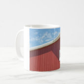 rote Scheune Kaffeetasse (Vorderseite Links)