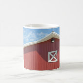 rote Scheune Kaffeetasse (Mittel)