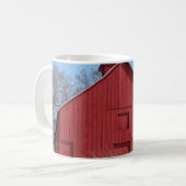 Rote Scheune Kaffeetasse (Vorderseite Links)