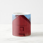 Rote Scheune Kaffeetasse (Mittel)