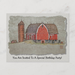 Rote Scheune u. Silo Einladung