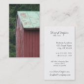 Rote Scheune Visitenkarte (Vorne/Hinten)