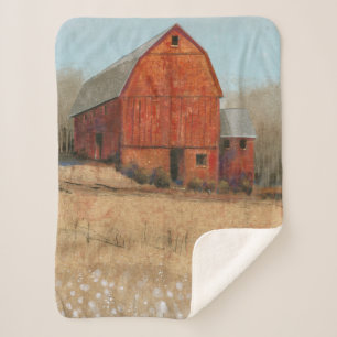 Rote Scheunen-Ansicht Sherpadecke
