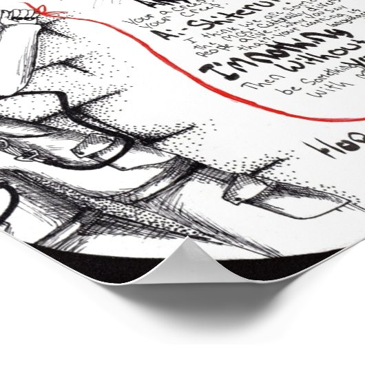 Rote Schicksalsfolge: Liebe über eine Distanz Poster (Ecke)