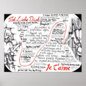 Rote Schicksalsfolge: Liebe über eine Distanz Poster (Vorne)