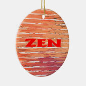 Rote Schilfröten rund um die Keramik Keramik Ornament (Rechts)