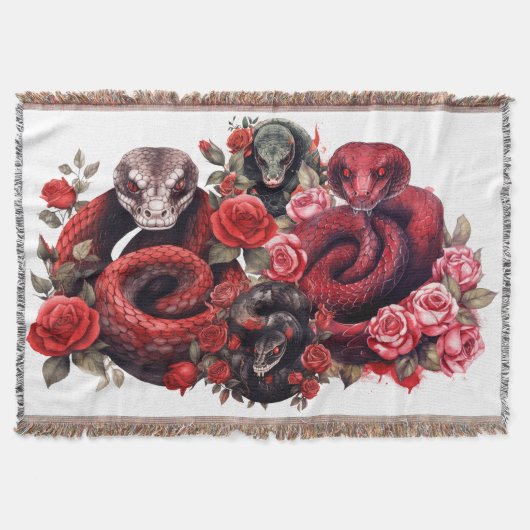 Rote Schlange Decke (Vorderseite)