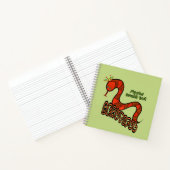 Rote Schlange Notizblock (Innenseite)