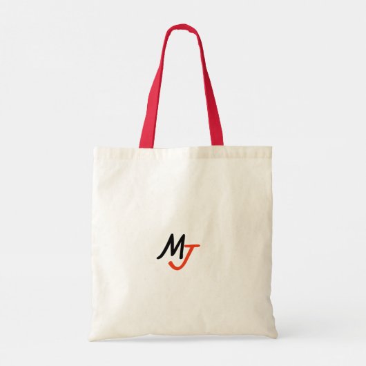 Rote Schlange Tragetasche (Rückseite)