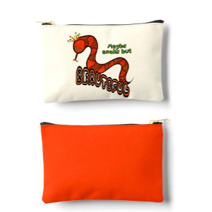 Rote Schlange Zubehörtasche