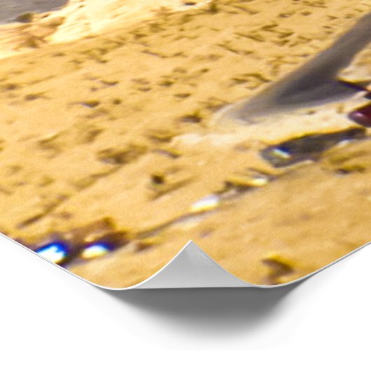 Rote Schleife Poster (Ecke)