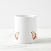 Rote Schmetterling Tasse (Mittel)