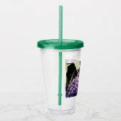 Rote Schmetterlinge Acryltrinkbecher (Rechts)