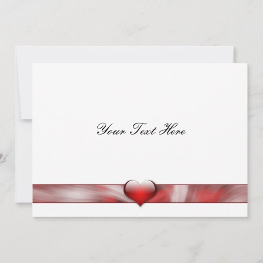 Rote Schneeflocken Business Danke Karten (Rückseite)