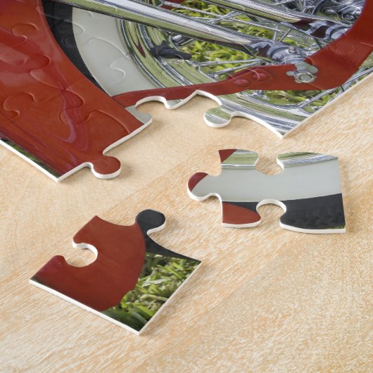 Rote Schönheit Puzzle (Seite)