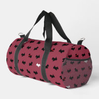Rote Schottische Terrier-Tasche